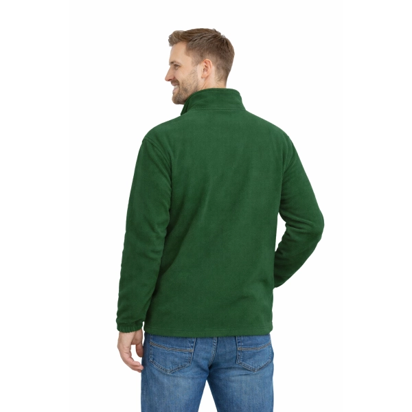 Bluza polarowa uniwersalna ciemna zielona roz. L
